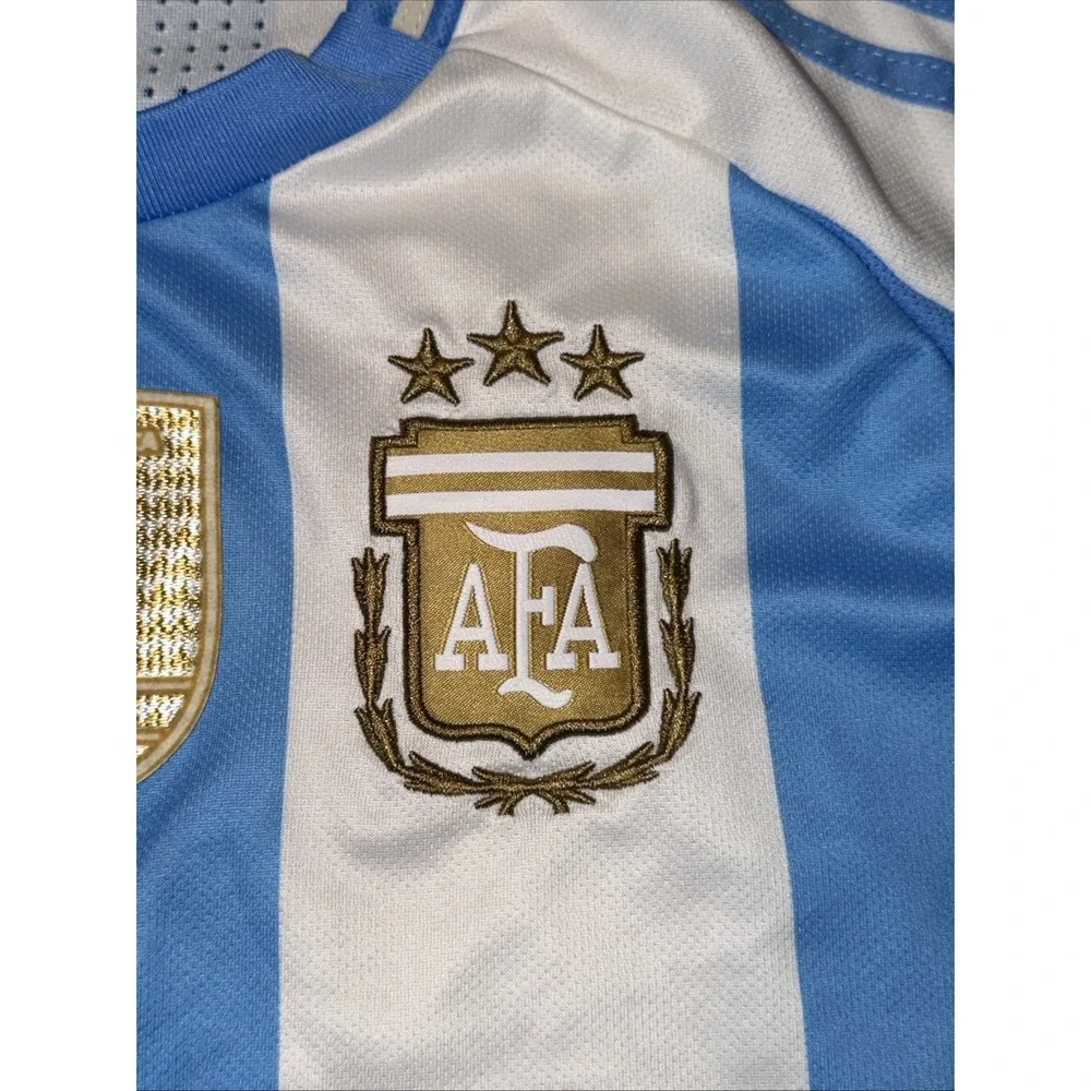 Argentina Team Jersey Home‎ Football Soccer Shirt 2024 Adidas Men Size Medium